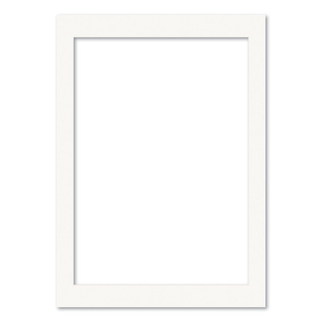 Ice White Acid-Free Mat Board 50x70cm to suit A2 (42x59cm) image from our Custom Cut Mat Boards collection by Profile Products (Australia) Pty Ltd