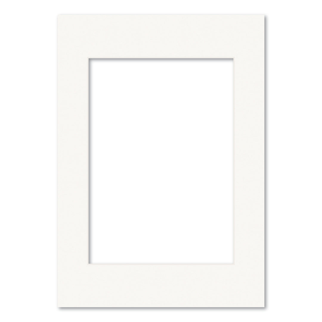 Ice White Acid-Free Mat Board A3 (29.7x42cm) to suit A4 (21x30cm) image from our Custom Cut Mat Boards collection by Profile Products (Australia) Pty Ltd