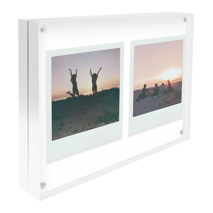 Instax Acrylic Photo Block - 4 Photo Collage Display (6x8in) from our Acrylic Display Frames collection by Profile Products (Australia) Pty Ltd