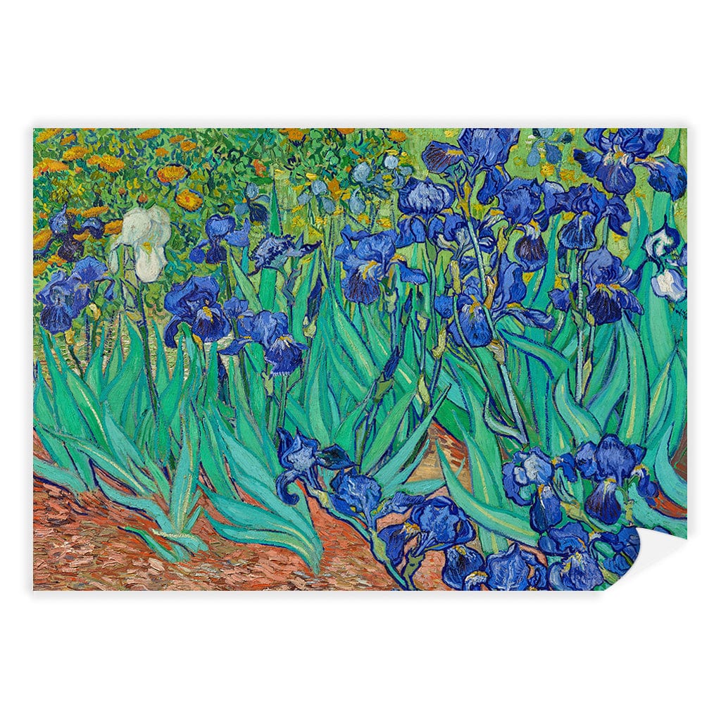 Irises - Vincent van Gogh Art Print A4 (21 x 29.7cm) / Print Only / No Border from our Australian Made Framed Wall Art, Prints & Posters collection by Profile Products (Australia) Pty Ltd