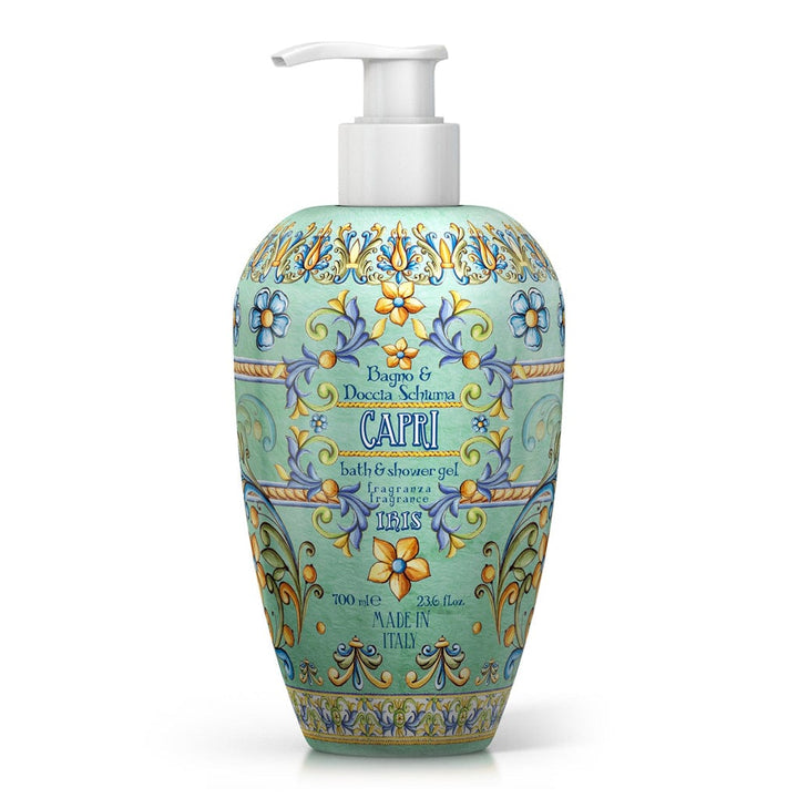 Isle of Capri Body Wash - Iris and Ylang Ylang - 700ml from our Liquid Hand & Body Soap collection by Rudy Profumi