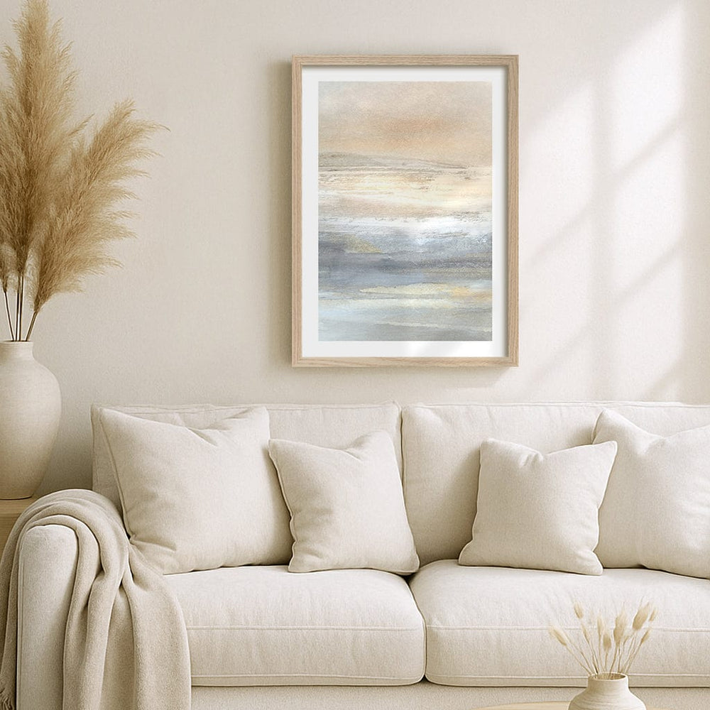 Land 2 Abstract Wall Art Print by Dan Hobday from our Australian Made Framed Wall Art, Prints & Posters collection by Profile Products (Australia) Pty Ltd