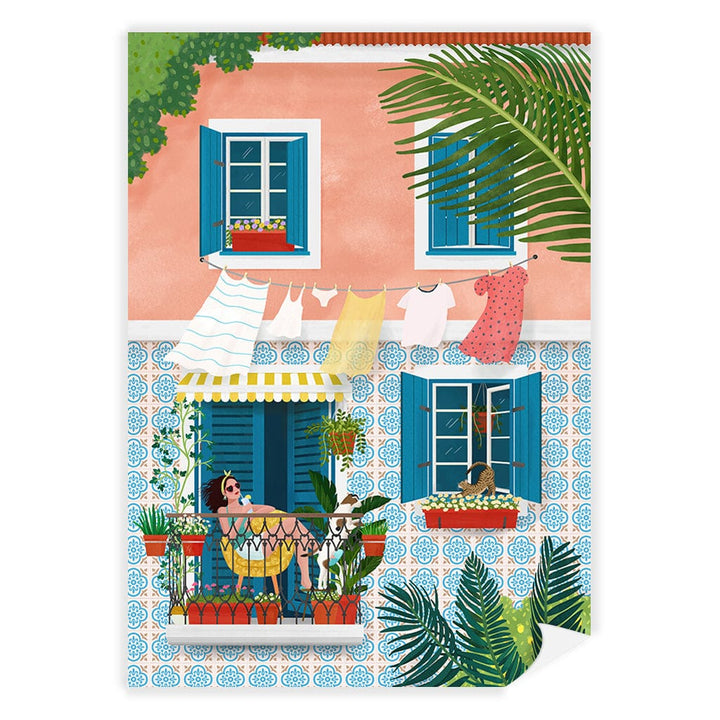 Lisbon Modern Wall Art Print A4 (21 x 29.7cm) / Print Only / No Border from our Australian Made Framed Wall Art, Prints & Posters collection by Profile Products (Australia) Pty Ltd