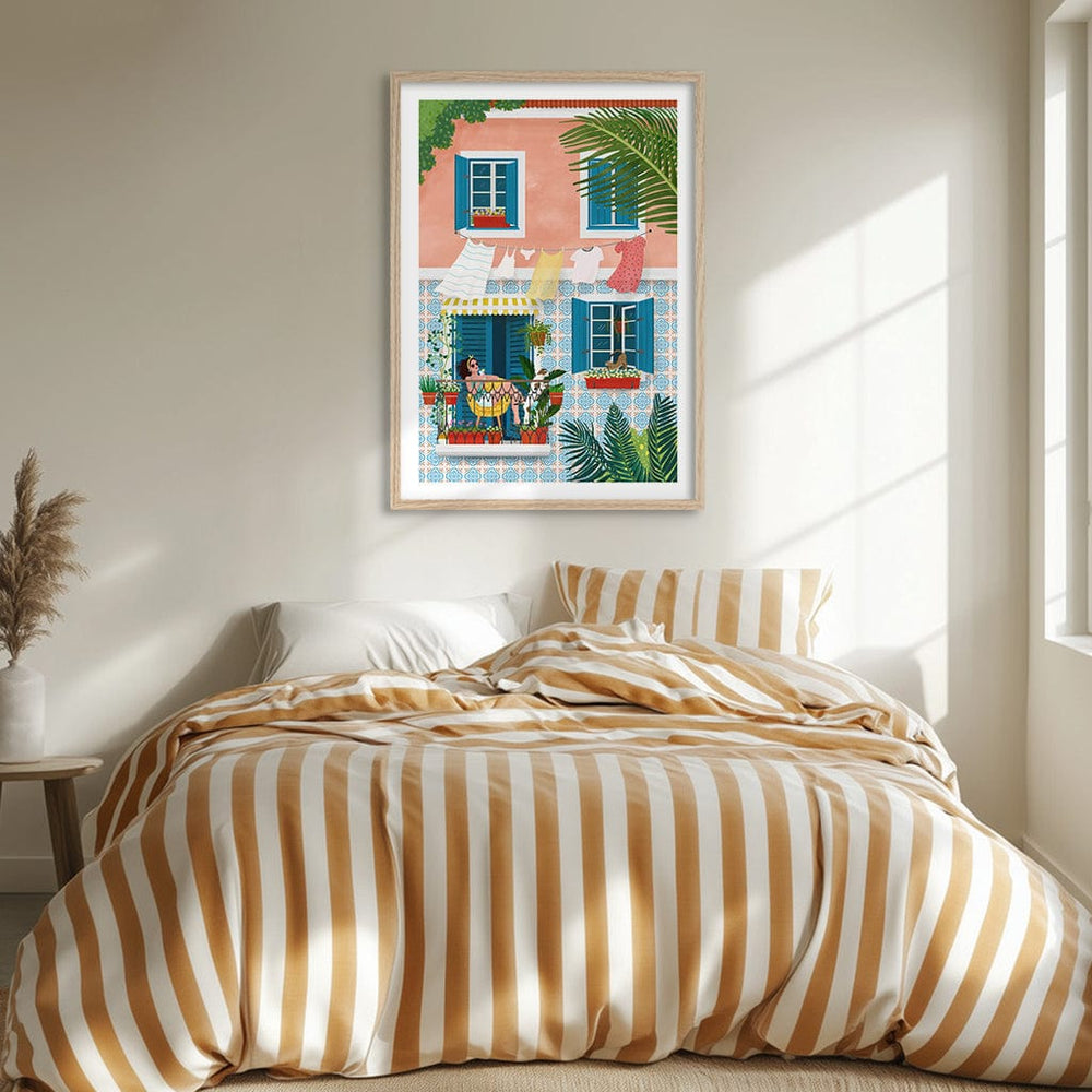 Lisbon Modern Wall Art Print from our Australian Made Framed Wall Art, Prints & Posters collection by Profile Products (Australia) Pty Ltd