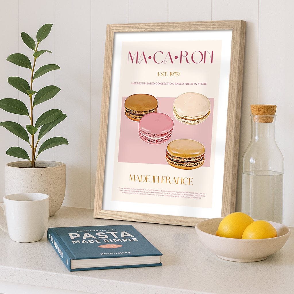 Macaron Delight Modern Wall Art Print from our Australian Made Framed Wall Art, Prints & Posters collection by Profile Products (Australia) Pty Ltd