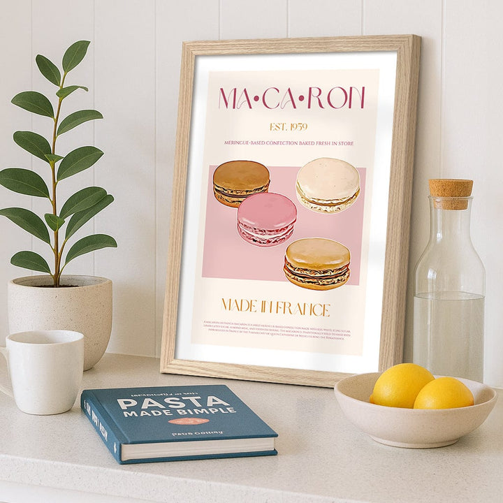 Macaron Delight Modern Wall Art Print from our Australian Made Framed Wall Art, Prints & Posters collection by Profile Products (Australia) Pty Ltd