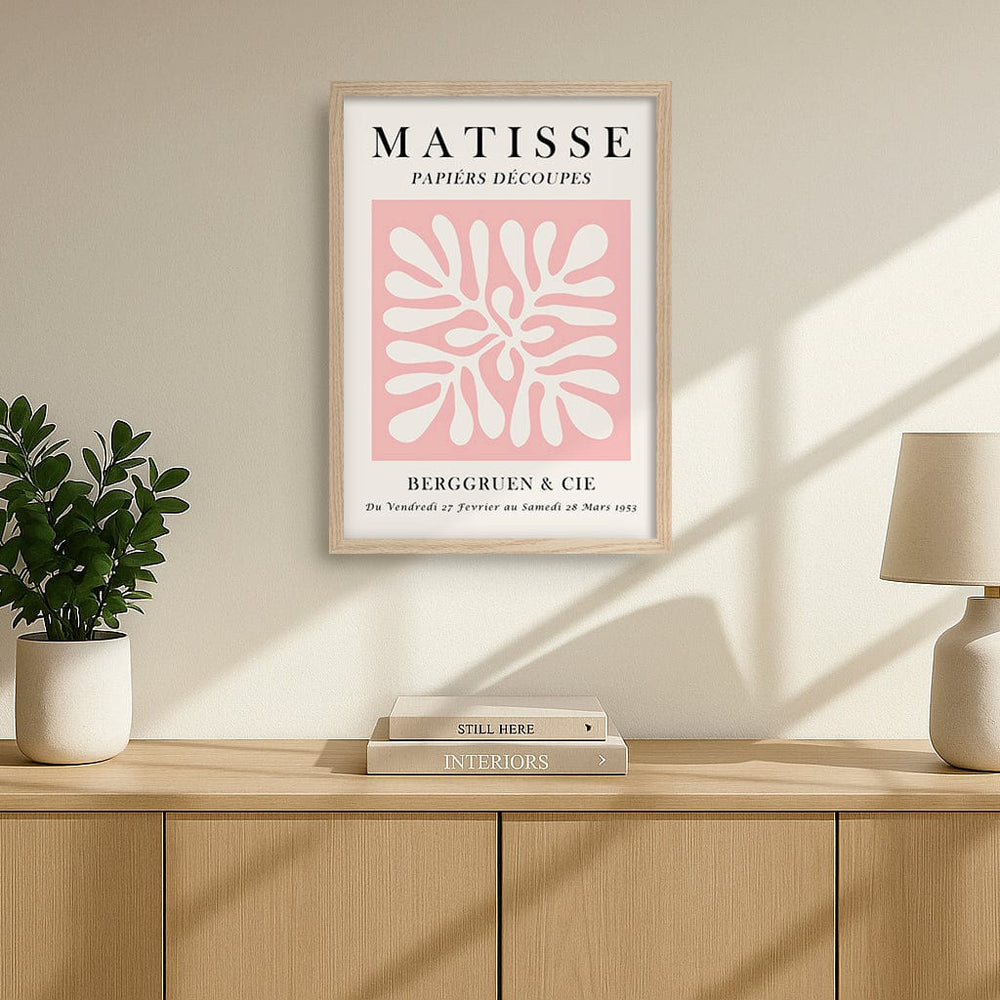 Matisse Floral 11 Modern Wall Art Print from our Australian Made Framed Wall Art, Prints & Posters collection by Profile Products (Australia) Pty Ltd