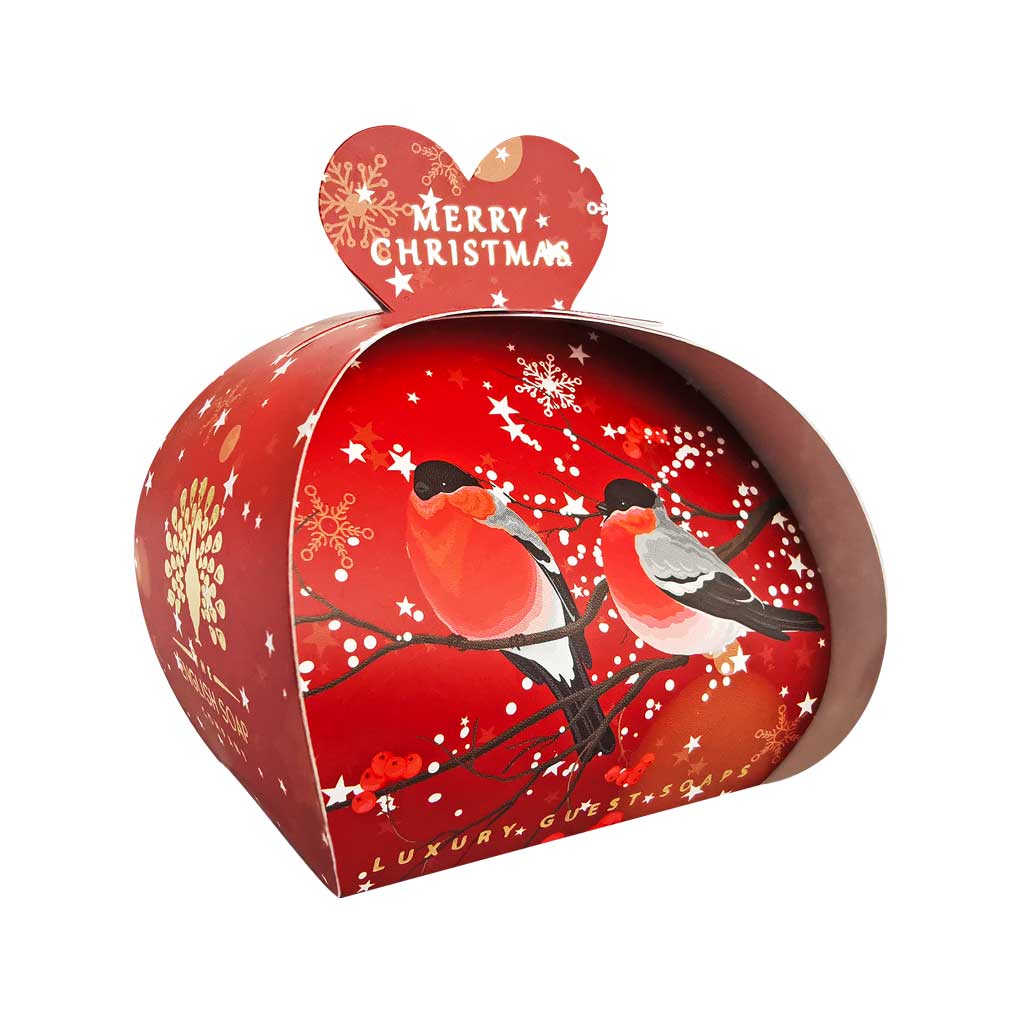 Merry Christmas Mini Guest Soaps (3 x 20g) from our Luxury Bar Soap collection by The English Soap Company