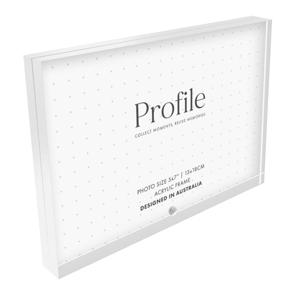 Newtown Acrylic Photo Block Set 5x7in - Pack of 3 from our Acrylic Display Frames collection by Profile Products (Australia) Pty Ltd