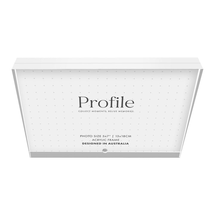 Newtown Acrylic Photo Block Set 5x7in - Pack of 3 from our Acrylic Display Frames collection by Profile Products (Australia) Pty Ltd