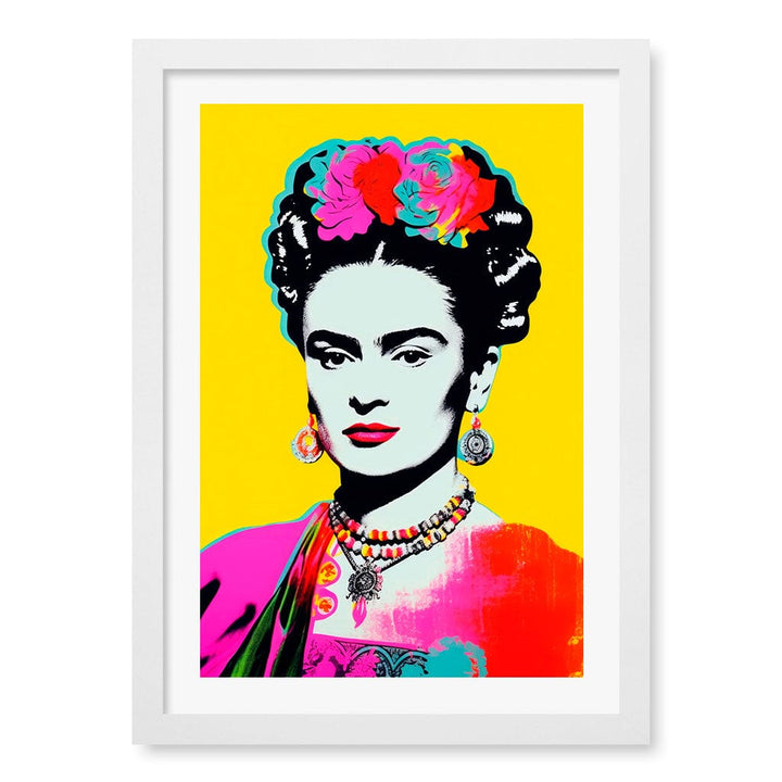 Oh Frids No 2 Wall Art Print A3 (29.7 x 42cm) / Matte White Frame / White Border from our Australian Made Wall Art collection by Profile Australia