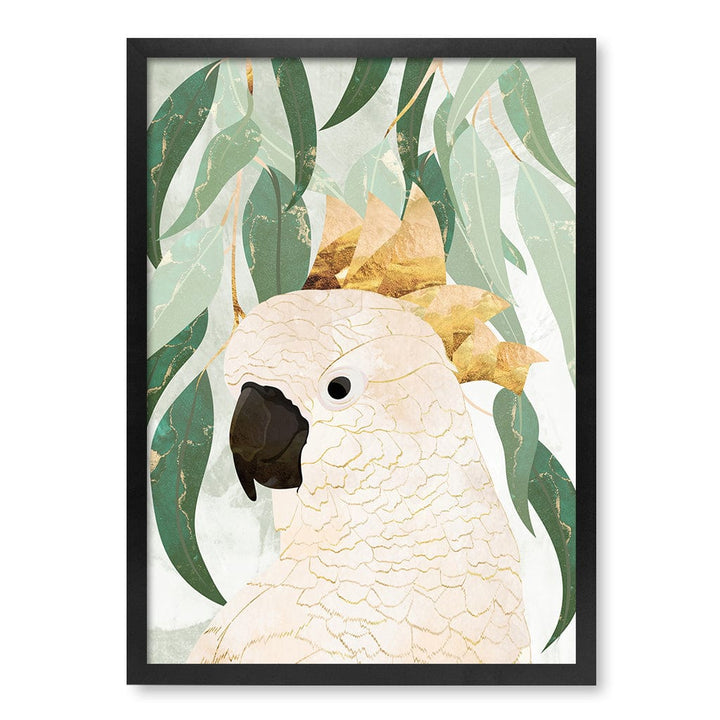 Opera House Cockatoo Wall Art Print A2 (42 x 59.4cm) / Matte Black Frame / No Border from our Australian Made Framed Wall Art, Prints & Posters collection by Profile Products (Australia) Pty Ltd