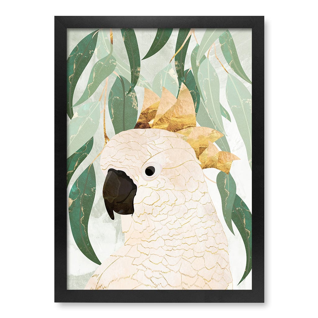 Opera House Cockatoo Wall Art Print A3 (29.7 x 42cm) / Matte Black Frame / No Border from our Australian Made Framed Wall Art, Prints & Posters collection by Profile Products (Australia) Pty Ltd