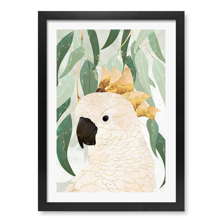 Opera House Cockatoo Wall Art Print A3 (29.7 x 42cm) / Matte Black Frame / White Border from our Australian Made Framed Wall Art, Prints & Posters collection by Profile Products (Australia) Pty Ltd