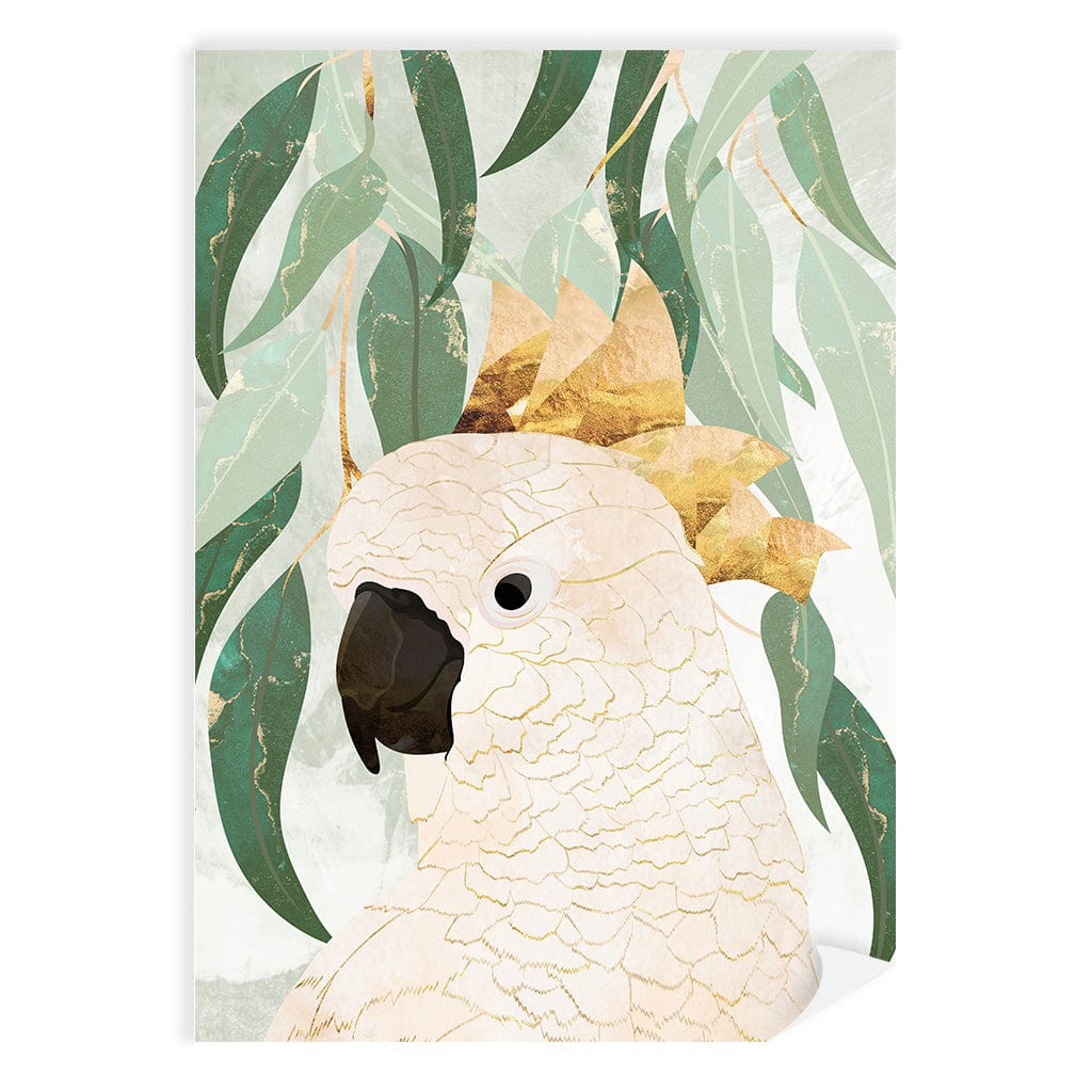 Opera House Cockatoo Wall Art Print A4 (21 x 29.7cm) / Print Only / No Border from our Australian Made Framed Wall Art, Prints & Posters collection by Profile Products (Australia) Pty Ltd