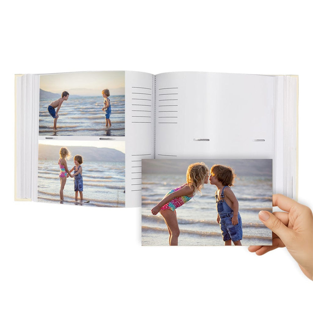 Plush Linen Cream Slip-in Photo Album 200 Photos from our Photo Albums collection by Profile Products (Australia) Pty Ltd