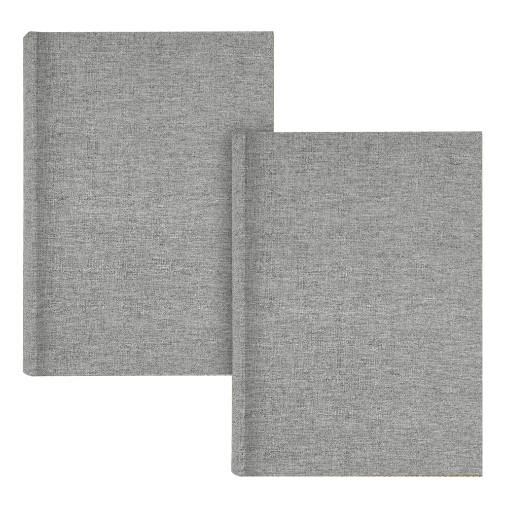 Plush Linen Grey Slip-in Photo Album (300ph) - 2 Pack Bundle from our Photo Albums collection by Profile Products (Australia) Pty Ltd