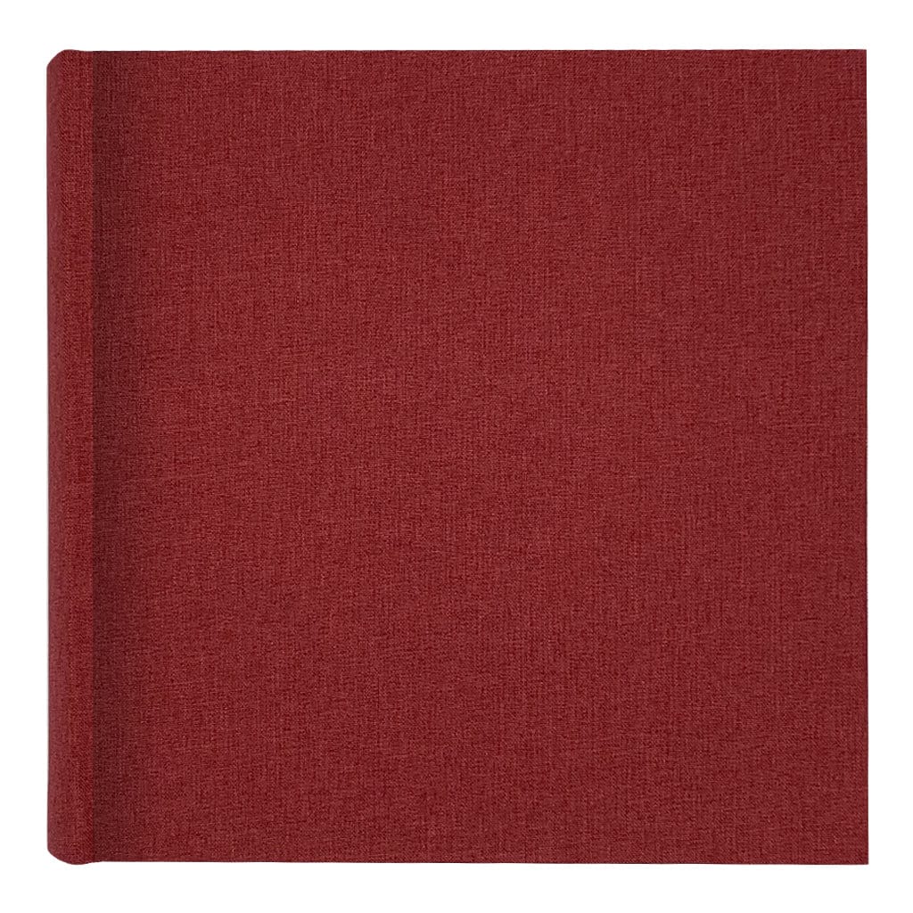 Plush Linen Magenta Slip-in Photo Album 200 Photos from our Photo Albums collection by Profile Products Australia