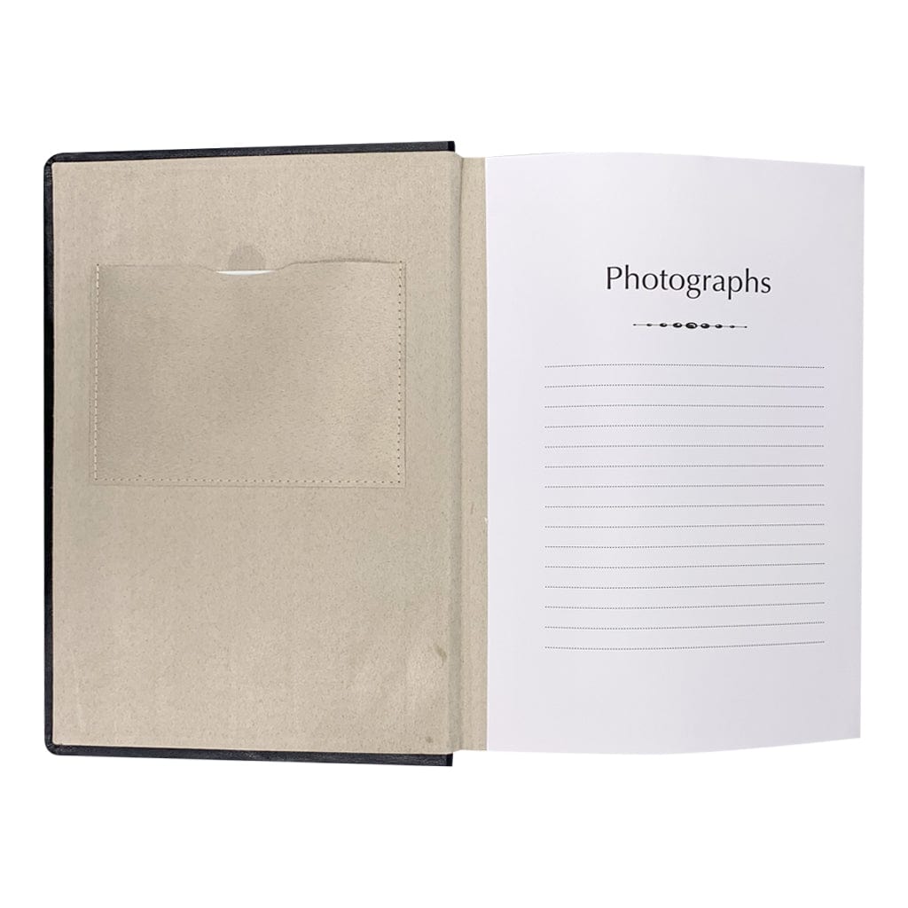 Prestige Black Leather Slip-in Photo Album 300 Photos from our Photo Albums collection by Profile Products (Australia) Pty Ltd