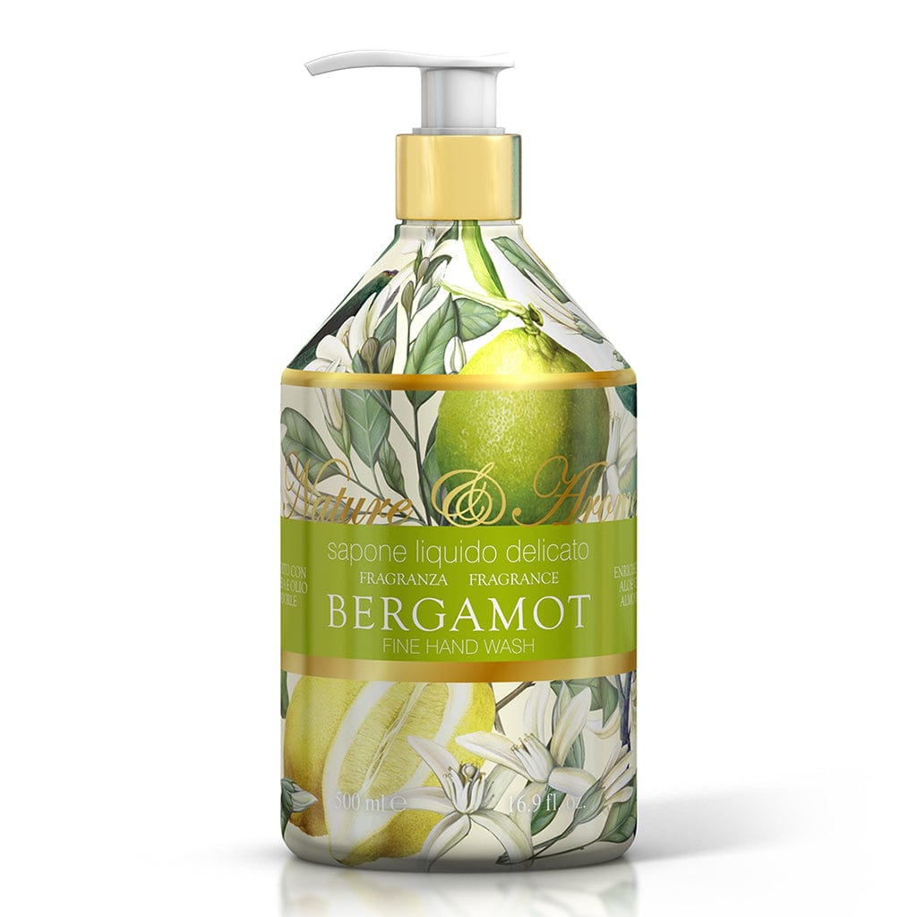Rudy Nature and Arome Bergamot Liquid Soap (500ml) from our Liquid Hand & Body Soap collection by Rudy Profumi