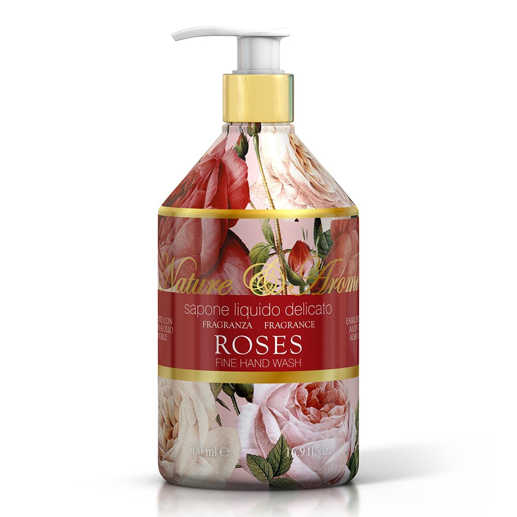 Rudy Nature and Arome Rose Liquid Soap (500ml) from our Liquid Hand & Body Soap collection by Rudy Profumi