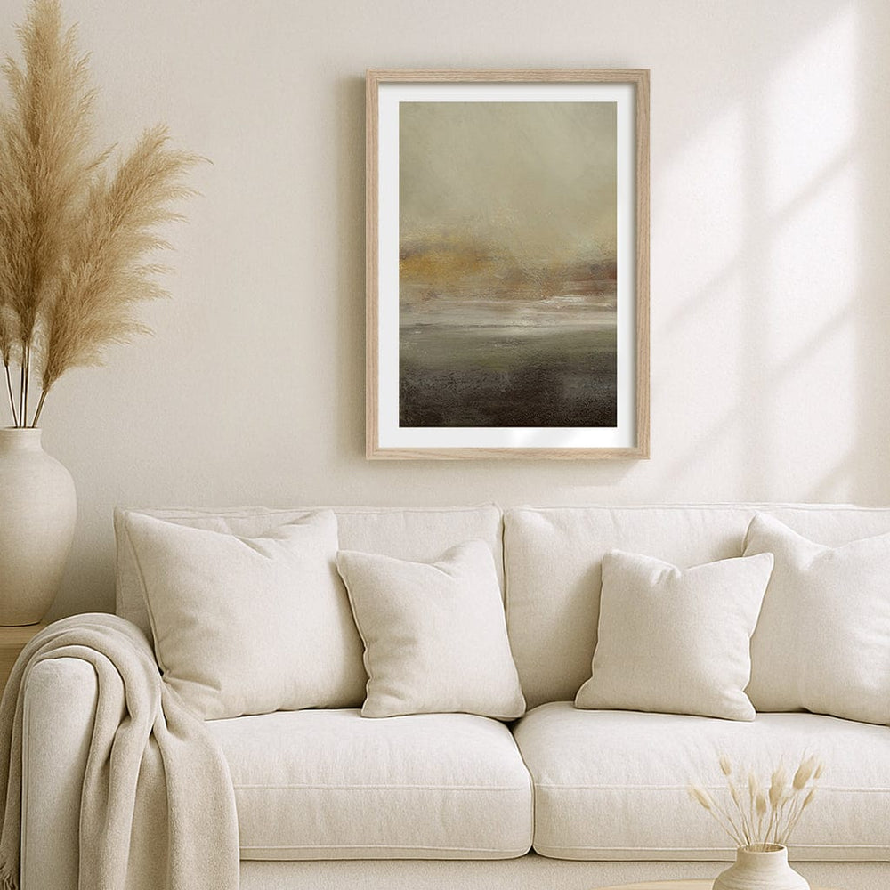 Sleepy Mist Abstract Wall Art Print by Dan Hobday from our Australian Made Framed Wall Art, Prints & Posters collection by Profile Products (Australia) Pty Ltd