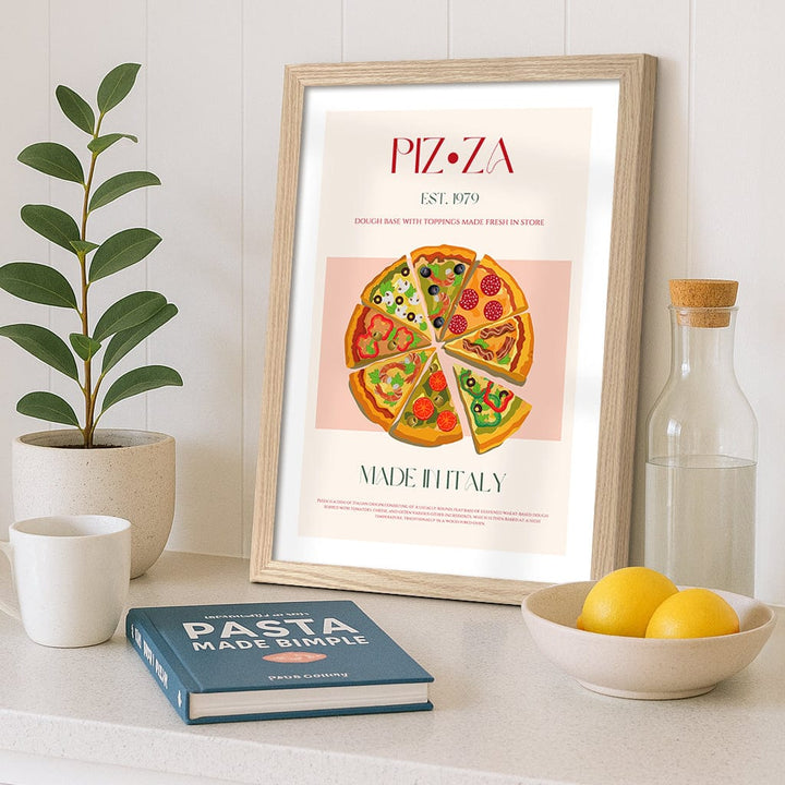 Slices Of Italy Modern Wall Art Print from our Australian Made Framed Wall Art, Prints & Posters collection by Profile Products (Australia) Pty Ltd