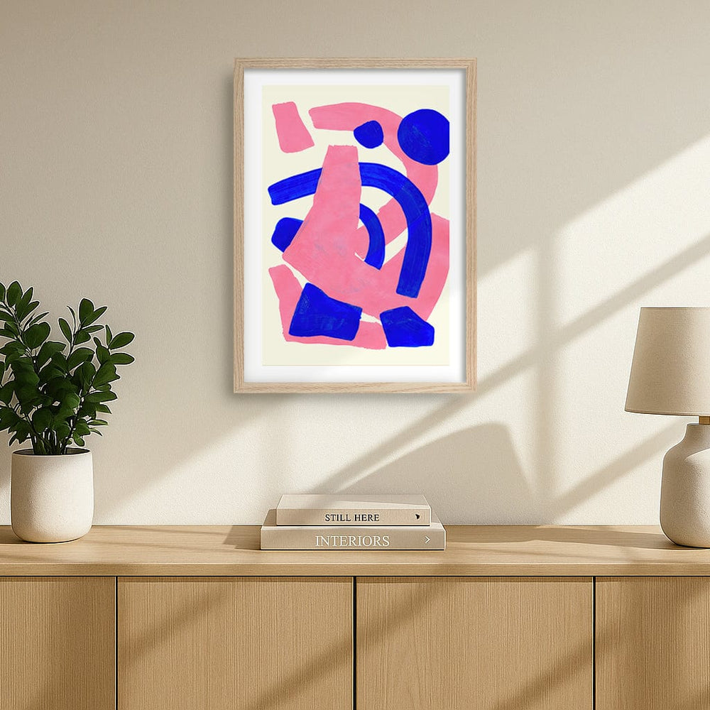 Sound Waves Abstract Wall Art Print by Ejaaz Haniff from our Australian Made Framed Wall Art, Prints & Posters collection by Profile Products (Australia) Pty Ltd