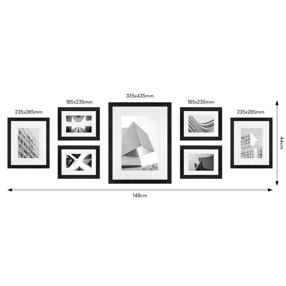 Studio Nova Gallery Frame Set E07 (7 Frames) from our Imported Picture Frames collection by Studio Nova