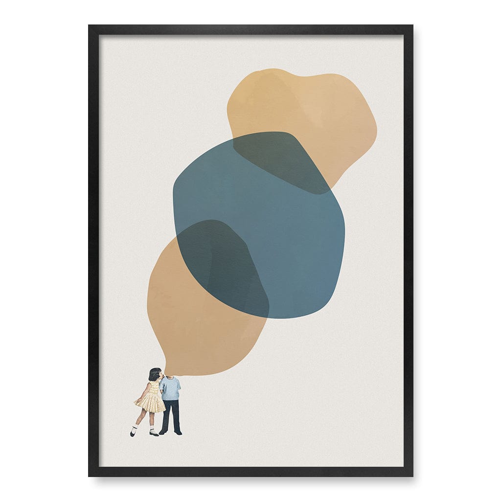 Tell Me Stories Wall Art Print A1 (59.4 x 84.1cm) / Matte Black Frame / No Border from our Australian Made Framed Wall Art, Prints & Posters collection by Profile Products (Australia) Pty Ltd