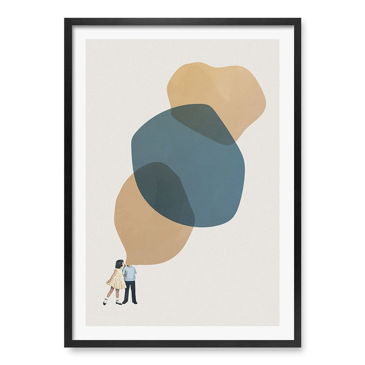 Tell Me Stories Wall Art Print A1 (59.4 x 84.1cm) / Matte Black Frame / White Border from our Australian Made Framed Wall Art, Prints & Posters collection by Profile Products (Australia) Pty Ltd