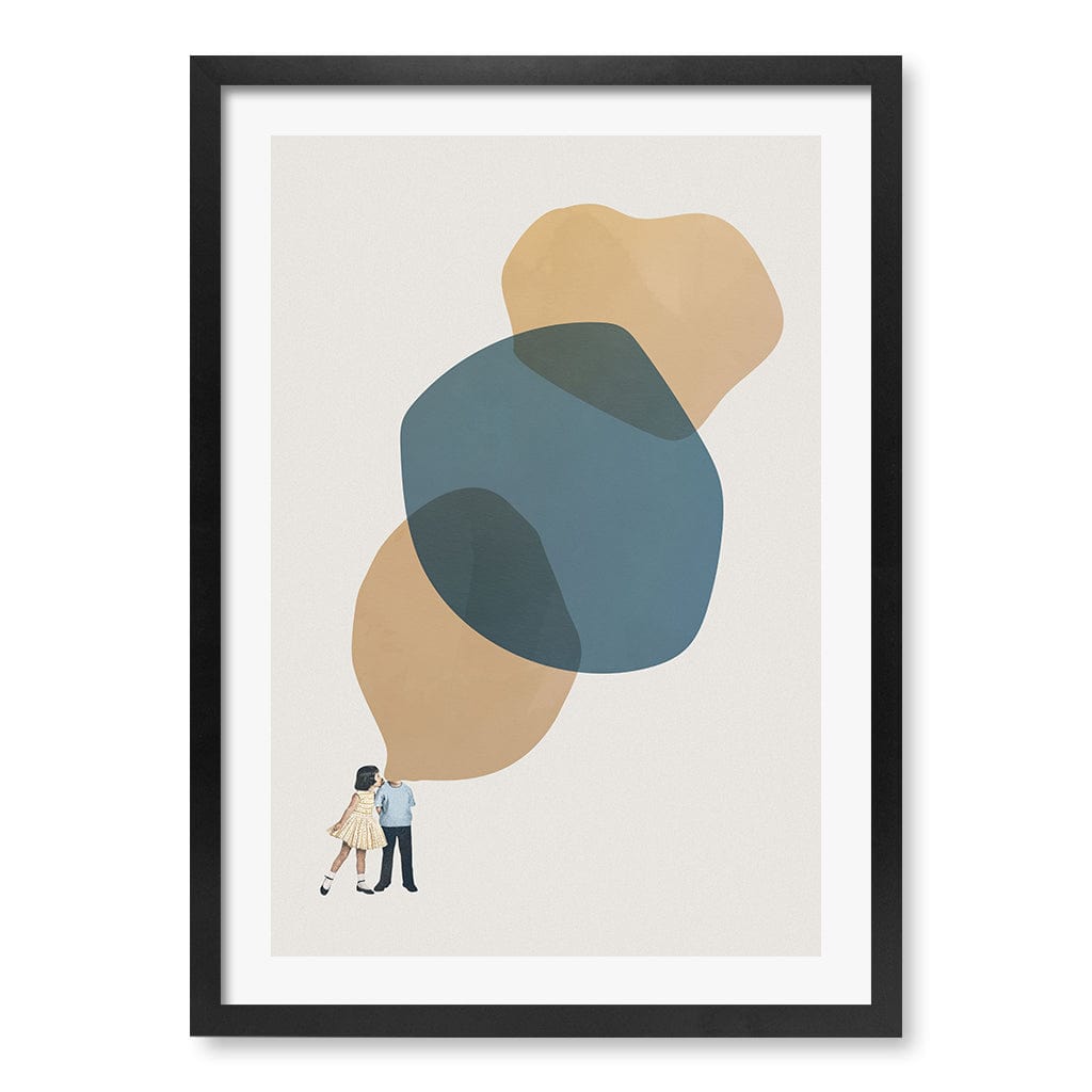 Tell Me Stories Wall Art Print A2 (42 x 59.4cm) / Matte Black Frame / White Border from our Australian Made Framed Wall Art, Prints & Posters collection by Profile Products (Australia) Pty Ltd