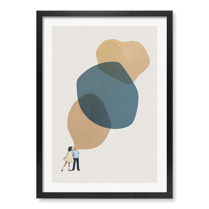 Tell Me Stories Wall Art Print A2 (42 x 59.4cm) / Matte Black Frame / White Border from our Australian Made Framed Wall Art, Prints & Posters collection by Profile Products (Australia) Pty Ltd