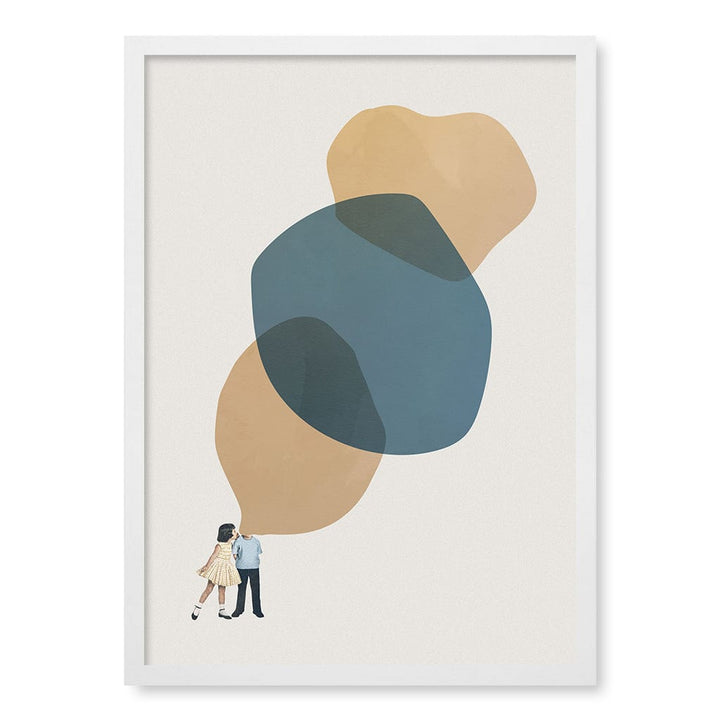 Tell Me Stories Wall Art Print A2 (42 x 59.4cm) / Matte White Frame / No Border from our Australian Made Framed Wall Art, Prints & Posters collection by Profile Products (Australia) Pty Ltd