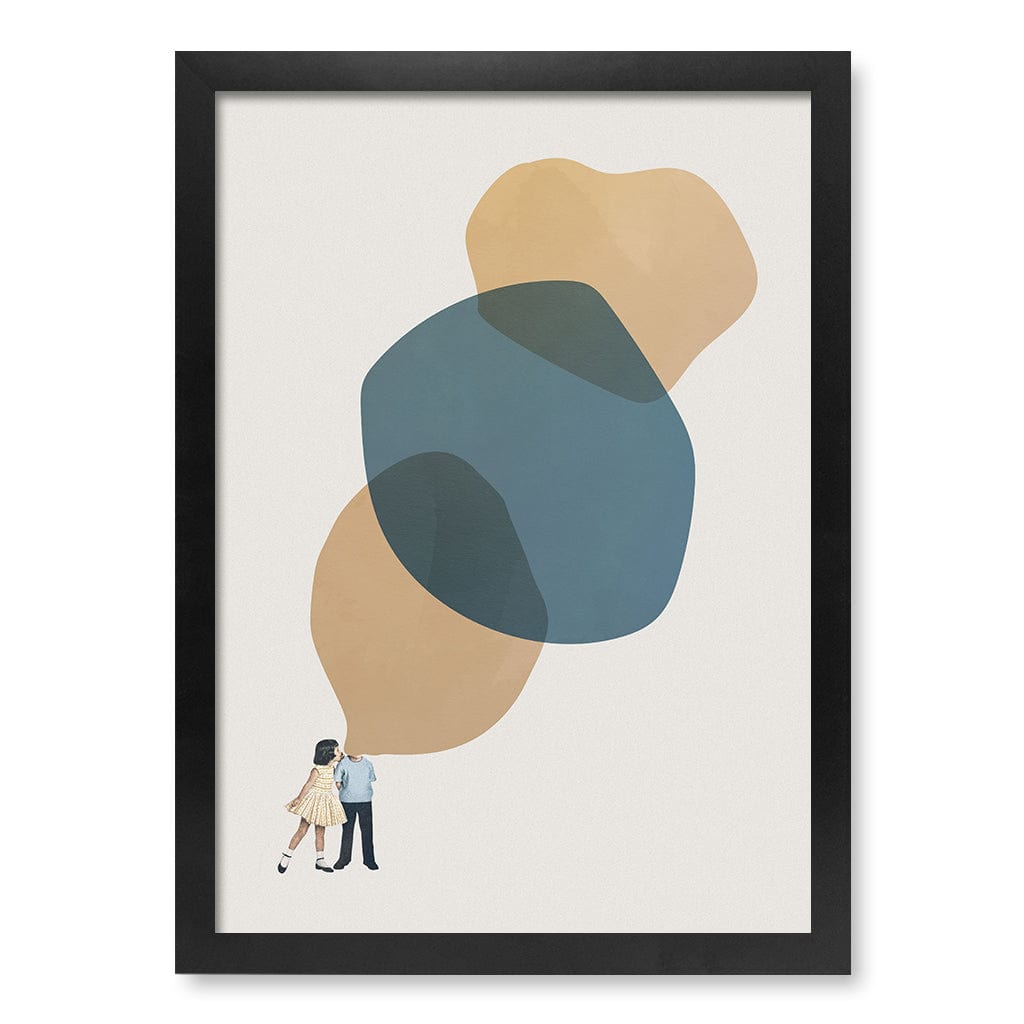 Tell Me Stories Wall Art Print A3 (29.7 x 42cm) / Matte Black Frame / No Border from our Australian Made Framed Wall Art, Prints & Posters collection by Profile Products (Australia) Pty Ltd