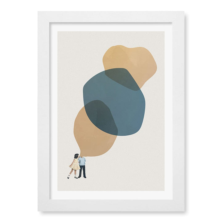 Tell Me Stories Wall Art Print A4 (21 x 29.7cm) / Matte White Frame / White Border from our Australian Made Framed Wall Art, Prints & Posters collection by Profile Products (Australia) Pty Ltd