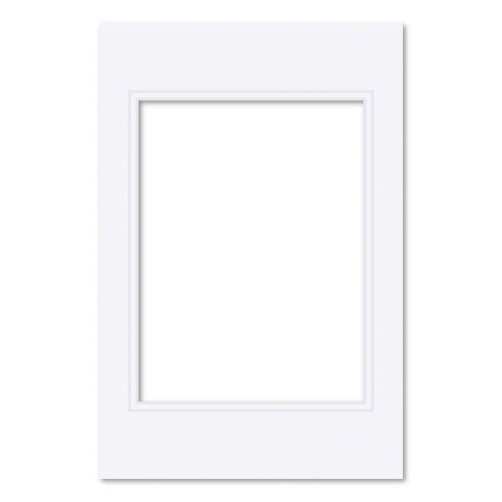 Ultimate White Double Acid-Free Mat Board from our Custom Cut Mat Boards collection by Profile Products (Australia) Pty Ltd