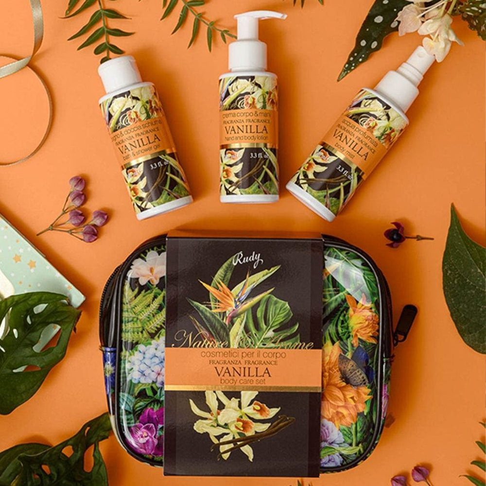Vanilla Mini Gift Set – Nature & Arome from our Body & Bath collection by Rudy Profumi