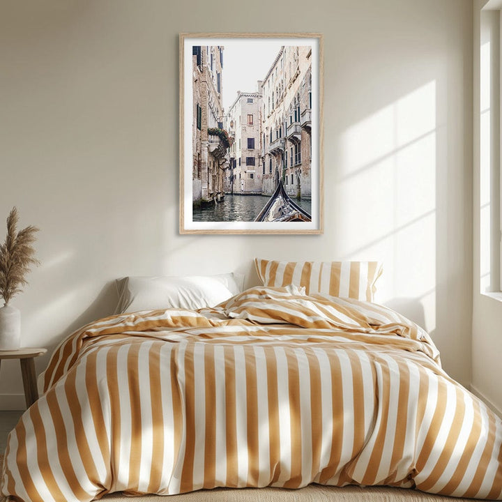 Venice Gondola 2 Modern Wall Art Print from our Australian Made Framed Wall Art, Prints & Posters collection by Profile Products (Australia) Pty Ltd