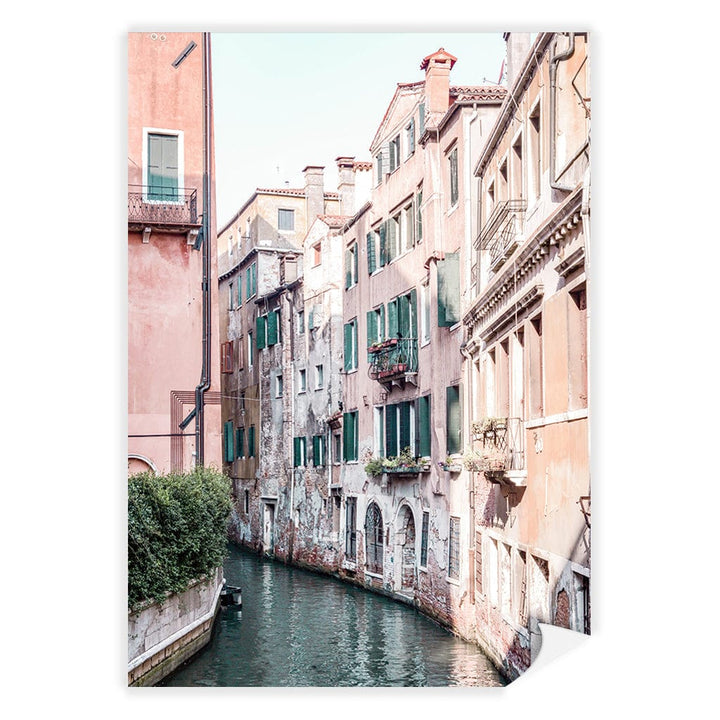 Venice Pastel Modern Wall Art Print A4 (21 x 29.7cm) / Print Only / No Border from our Australian Made Framed Wall Art, Prints & Posters collection by Profile Products (Australia) Pty Ltd