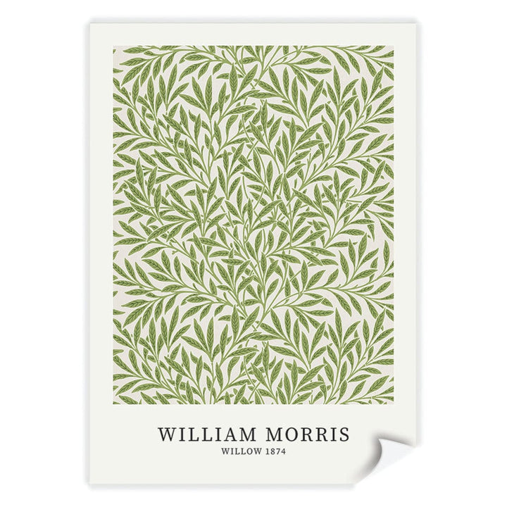 Willow Pattern - William Morris Floral Art Print A4 (21 x 29.7cm) / Print Only / No Border from our Australian Made Framed Wall Art, Prints & Posters collection by Profile Products (Australia) Pty Ltd