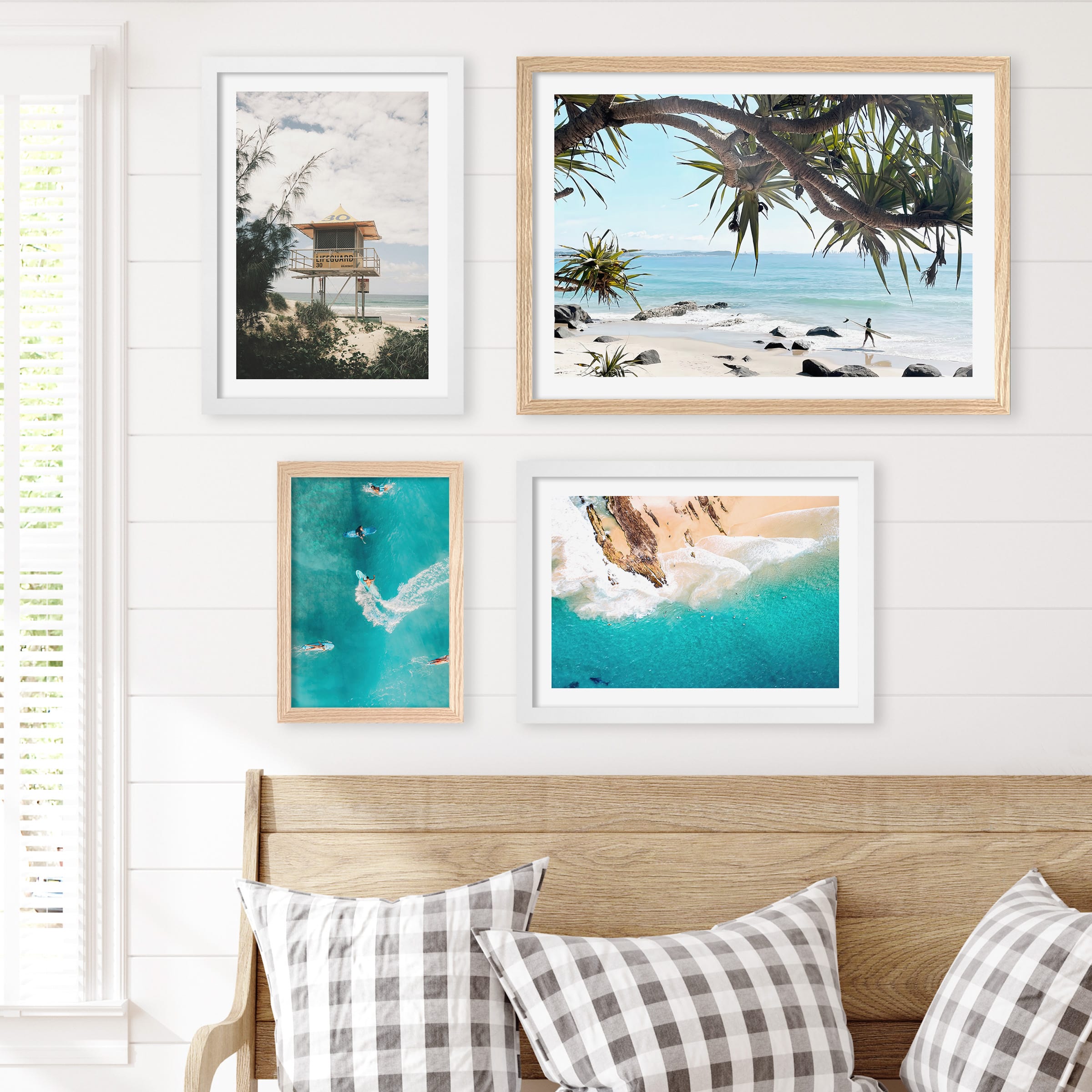 wall_display_of_gold_coast_framed_art_prints