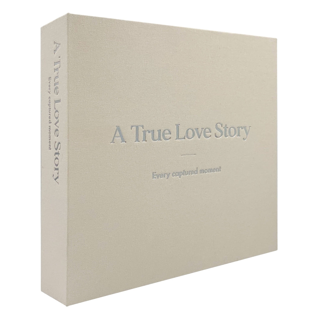 A True Love Story Slip-in Display Photo Album from our Photo Albums collection by Profile Products Australia