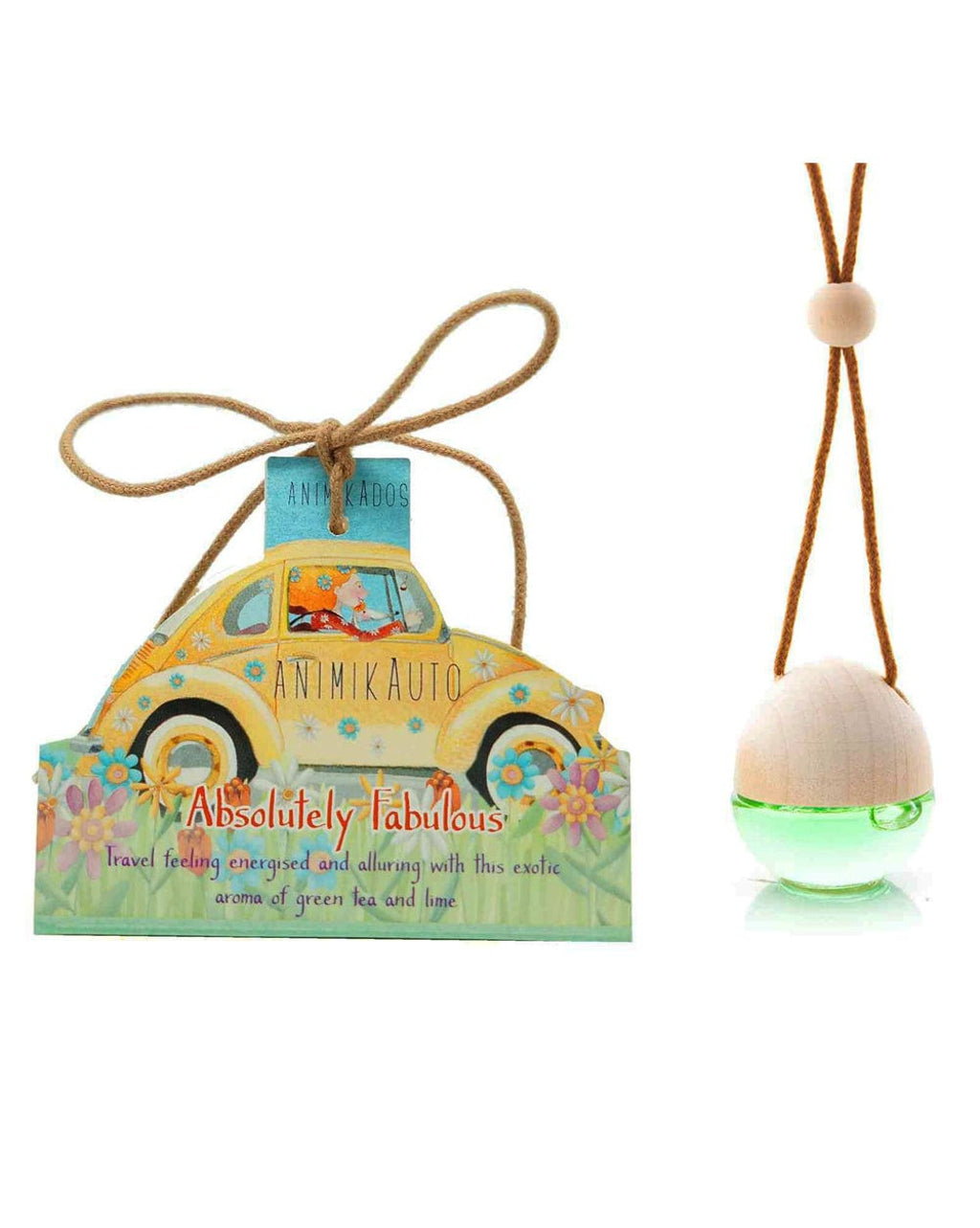 Absolutely Fabulous - Green Tea & Lime Car Freshener from our Air Fresheners collection by Profile Products Australia