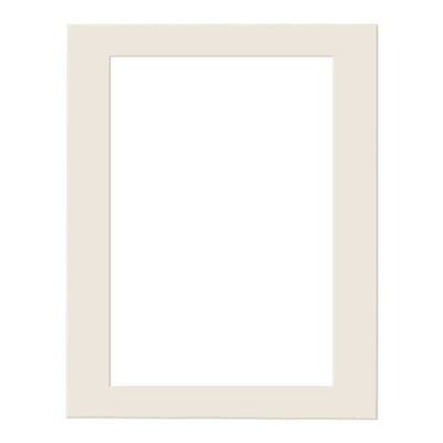 Antique White Mat Board 11x14in (28x35cm) to suit 8x12in (20x30cm) image from our Custom Cut Mat Boards collection by Profile Products Australia