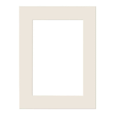 Antique White Mat Board 12x16in (30x40cm) to suit 8x12in (20x30cm) image from our Custom Cut Mat Boards collection by Profile Products Australia