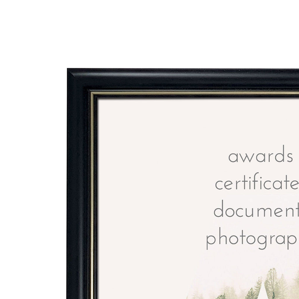 Basic Black Gold A4 Picture Frame from our Picture Frames collection by Profile Products Australia