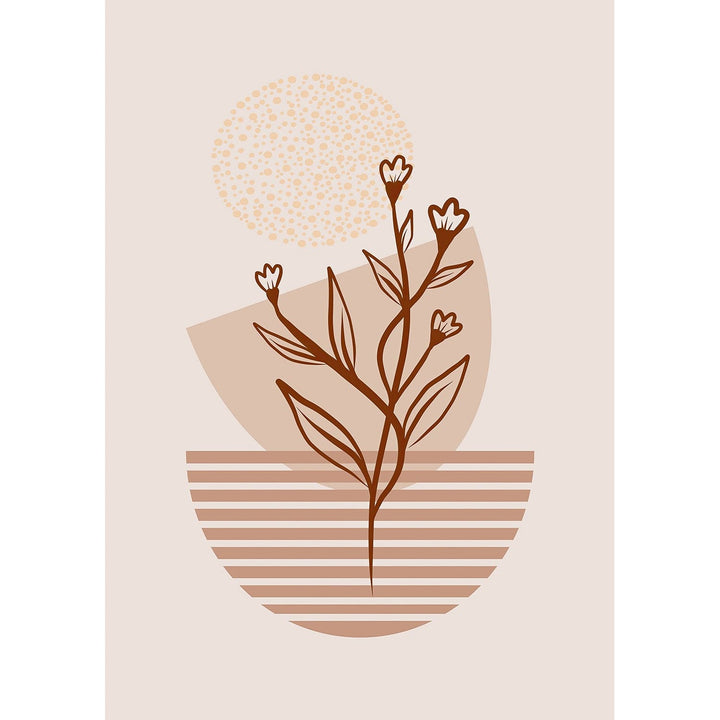 Boho Plant Lines One Wall Art Print from our Australian Made Framed Wall Art, Prints & Posters collection by Profile Products Australia