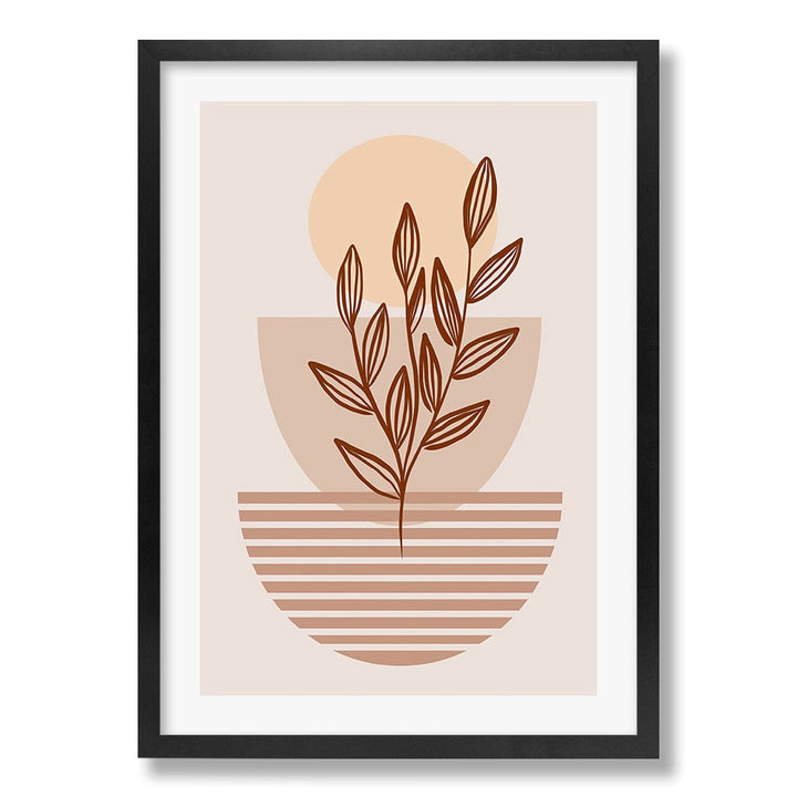Boho Plant Lines Two Wall Art Print from our Australian Made Framed Wall Art, Prints & Posters collection by Profile Products Australia