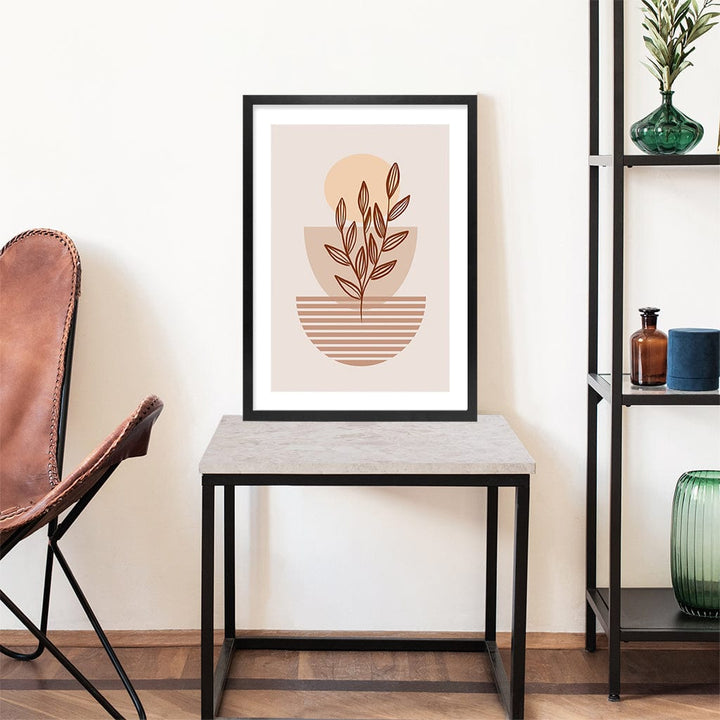 Shop Boho Plant Lines Two Wall Art Print From Our Collection Of Australian Made Framed Wall Art Prints Posters By Profile Products Australia 40225179795673